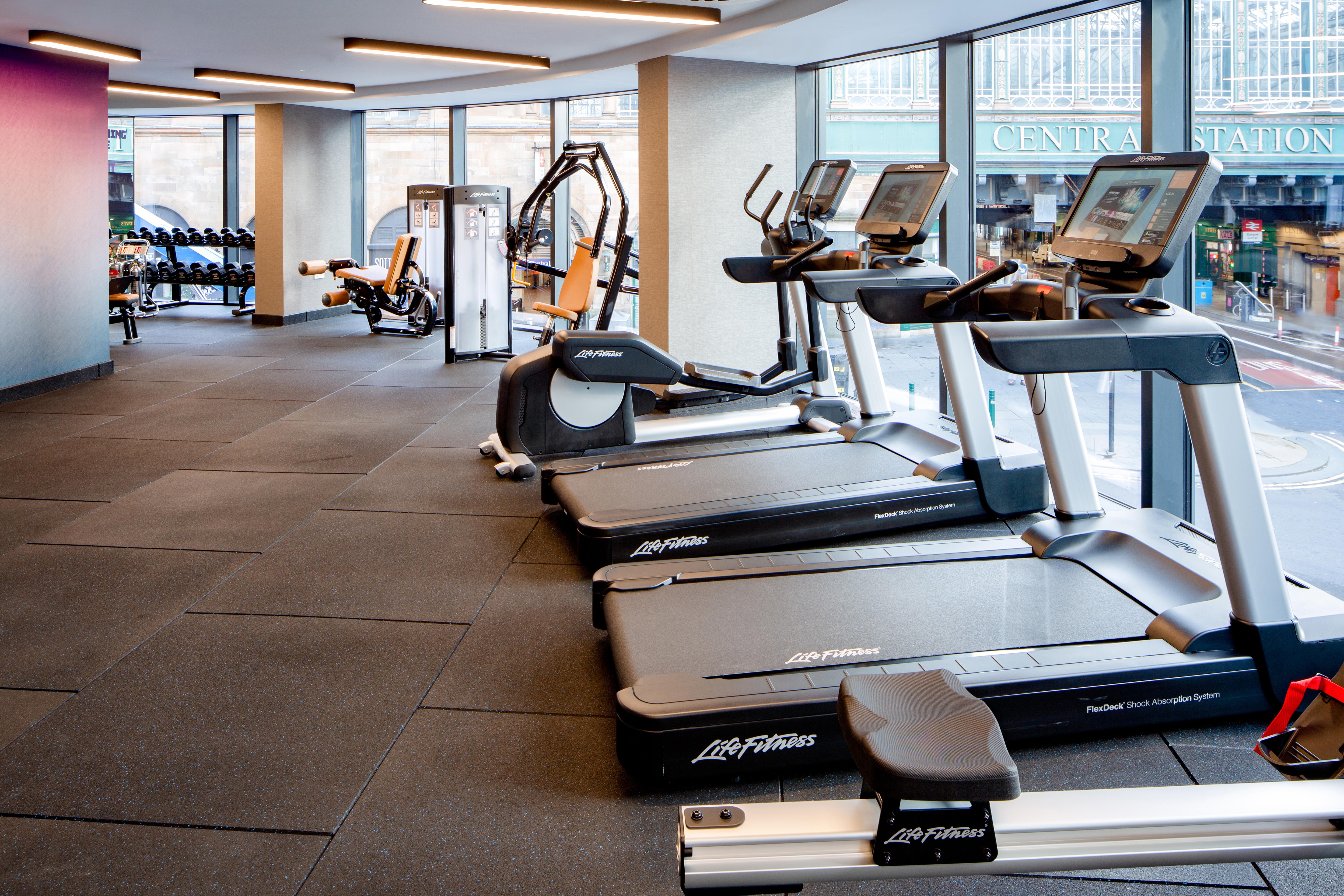 Yotel Glasgow Exterior foto Life Fitness