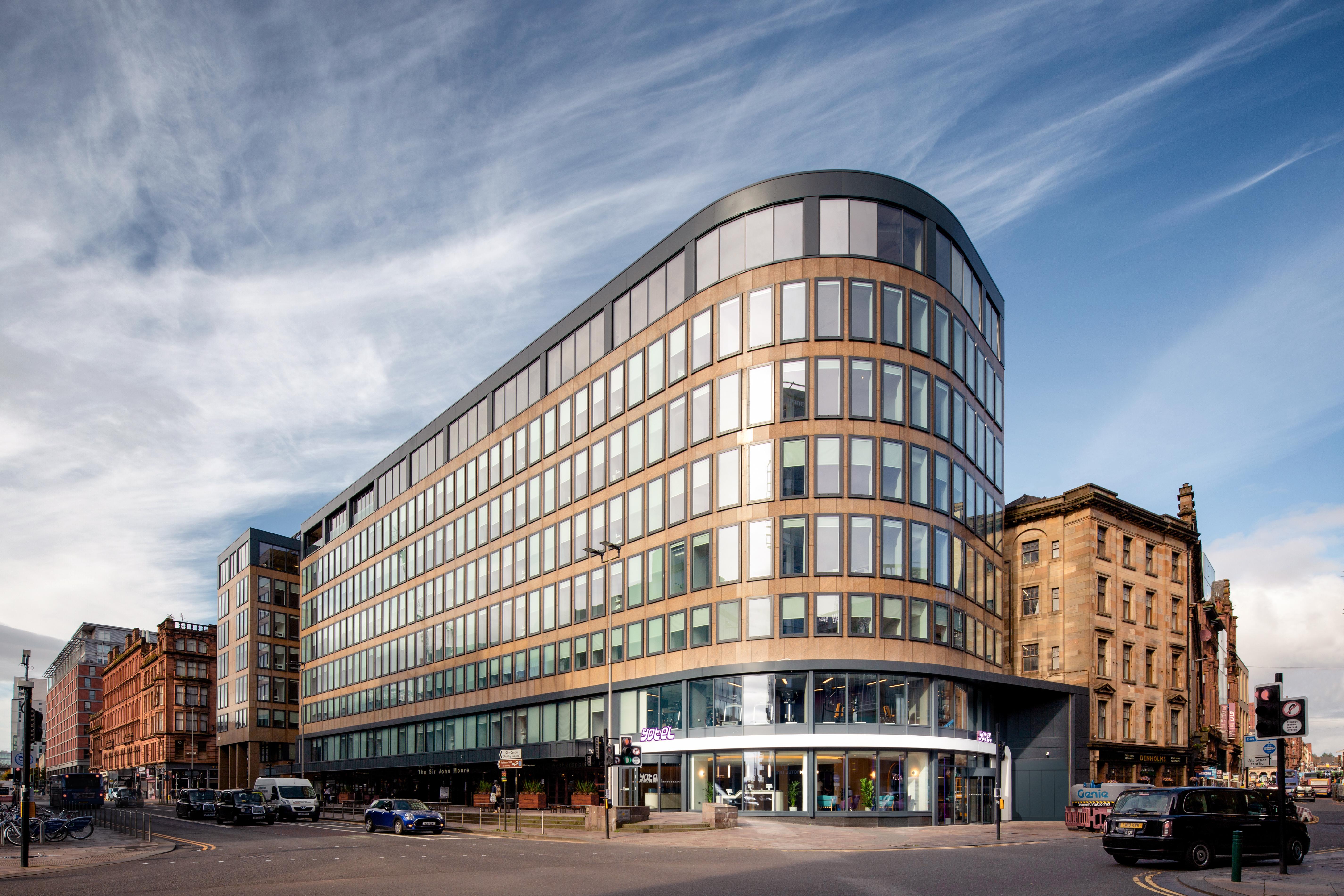 Yotel Glasgow Exterior foto The building in 2017